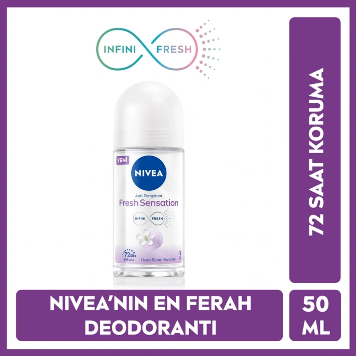 Nivea Fresh Sensation Kadın Deodorant Roll On 50 ml