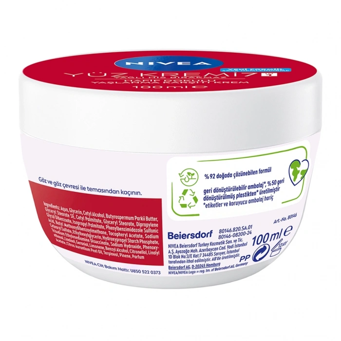 Nivea Hafif Dokulu Yaşlanma Karşıtı Yüz Bakım Kremi 100 ml