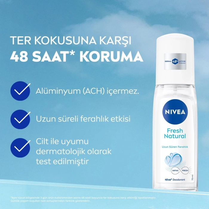 Nivea Kadın Pump Sprey Deodorant 75 ml