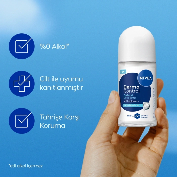 Nivea Kadın Roll on Deodorant Derma Control Defend 50 ml