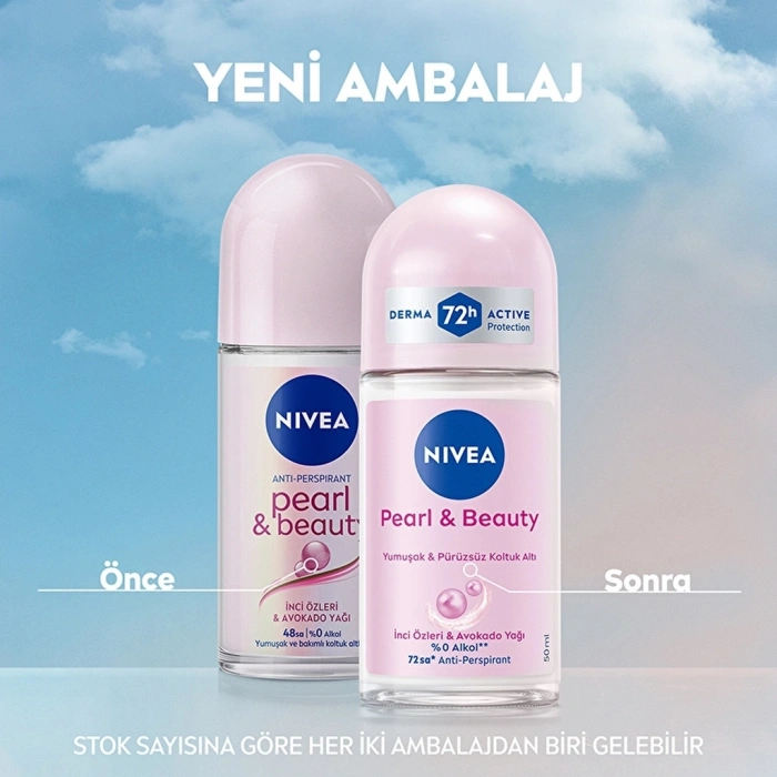 Nivea Kadın Roll-on Deodorant Pearl & Beauty 50 ml