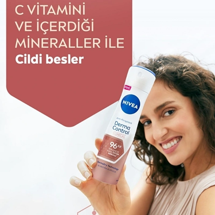 Nivea Kadın Sprey Deodorant Derma Control Clinical 150 ml