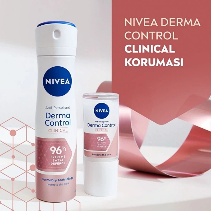 Nivea Kadın Sprey Deodorant Derma Control Clinical 150 ml