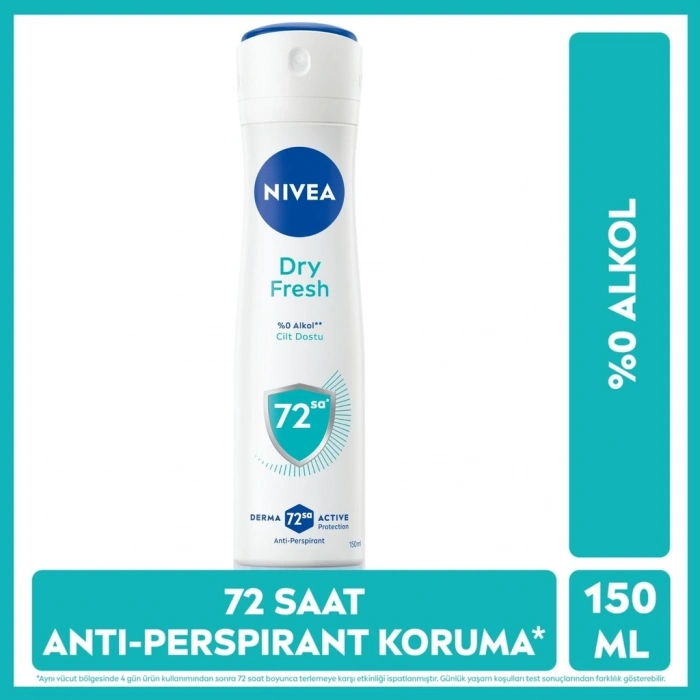 Nivea Kadın Sprey Deodorant Dry Fresh 150 ml