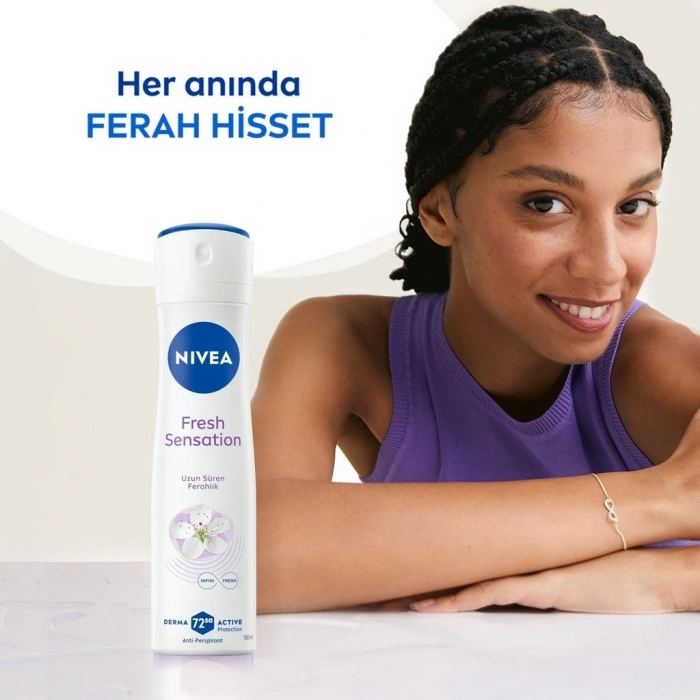Nivea Kadın Sprey Deodorant Fresh Sensation 150 ml