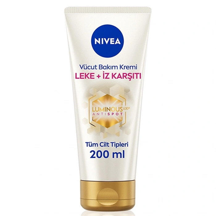 Nivea Luminous Leke ve İz Karşıtı Nemlendirici Vücut Bakım Kremi 200 ml