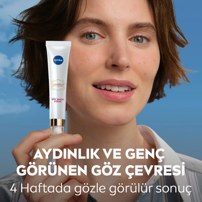 Nivea Luminous630 Thiamidol Etkili Koyu Halka Karşıtı Göz Bakım Kremi 15 ml