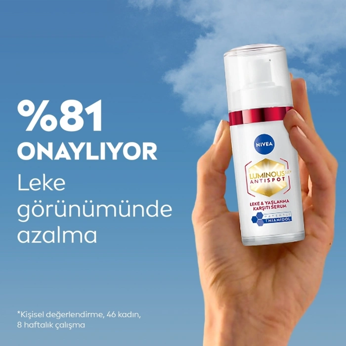 Nivea Luminous630 Thiamidol Etkili Leke ve Yaşlanma Karşıtı Serum 30 ml