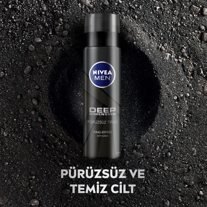 Nivea Men Deep Dimension Erkek Tıraş Köpüğü 200 ml