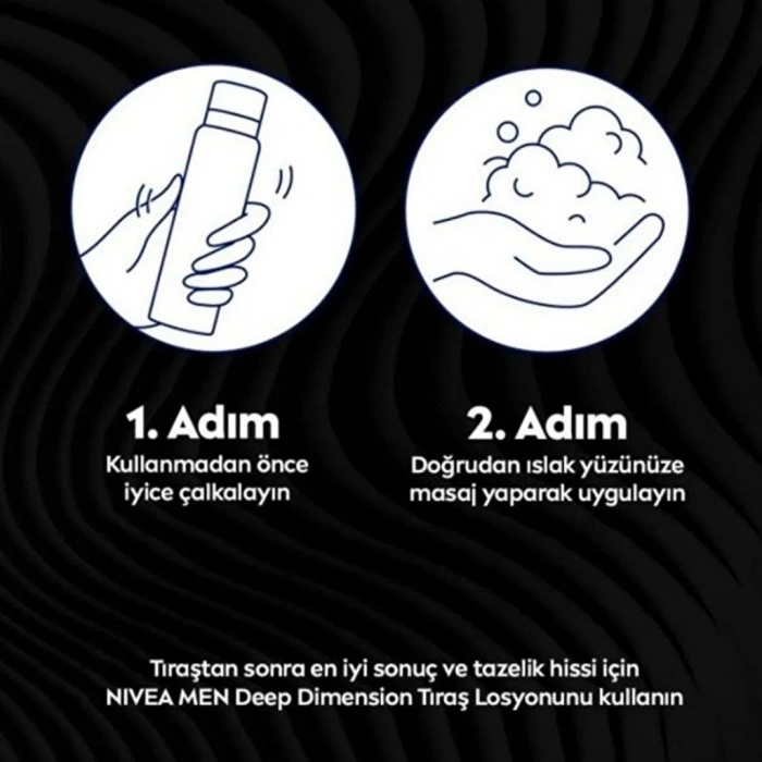 Nivea Men Deep Dimension Tıraş Jeli 200 ml