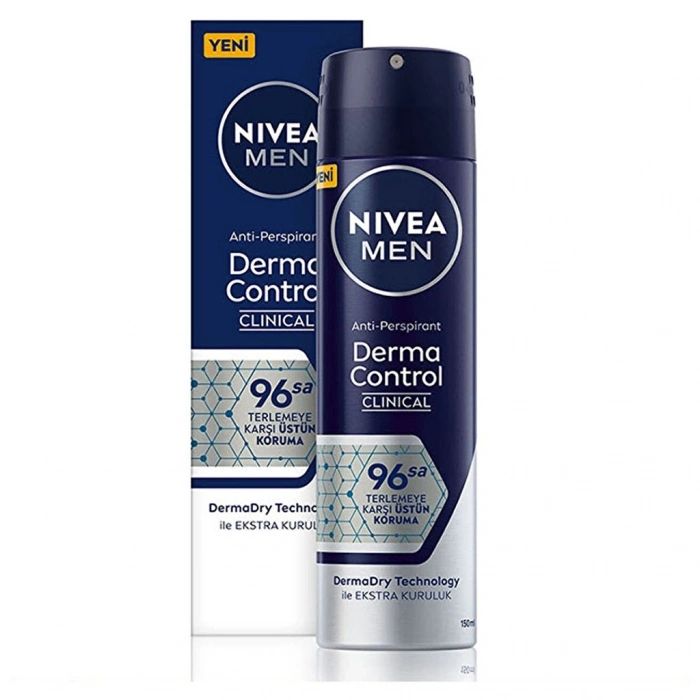 Nivea Men Derma Control Clinical Erkek Deodorant Sprey 150 ml