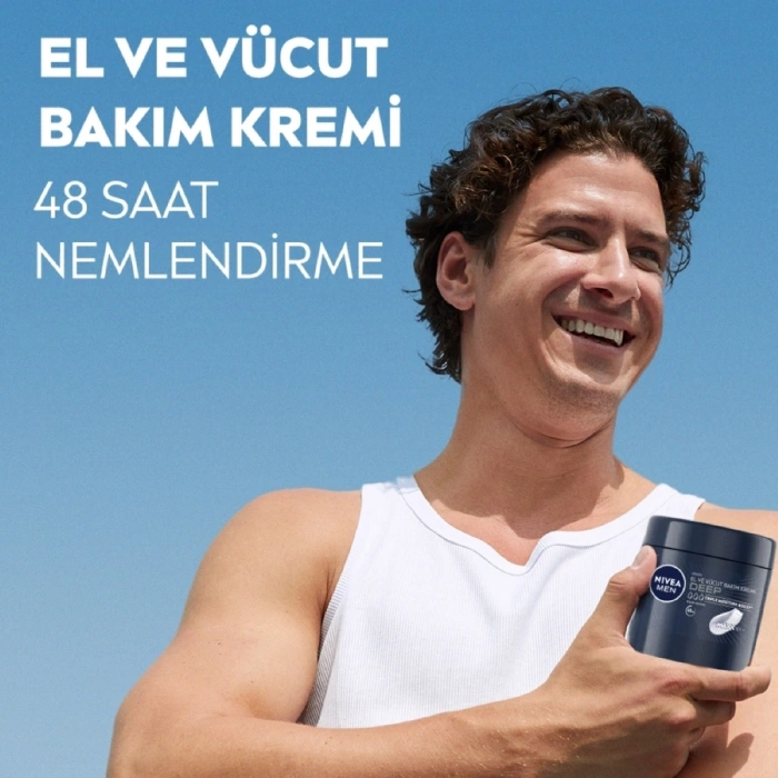 Nivea Men Erkek Deep El ve Vücut Bakım Kremi 400 ml