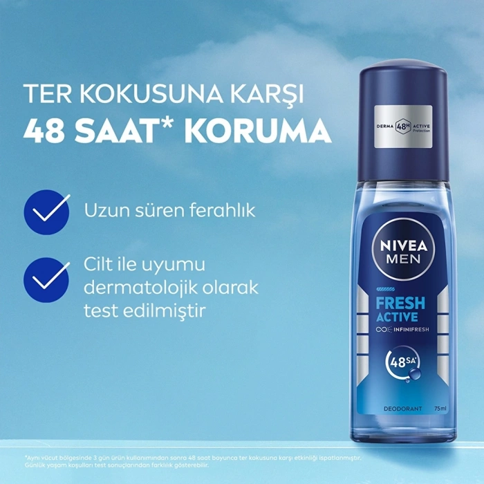 Nivea Men Erkek Pump Sprey Deodorant 75 ml