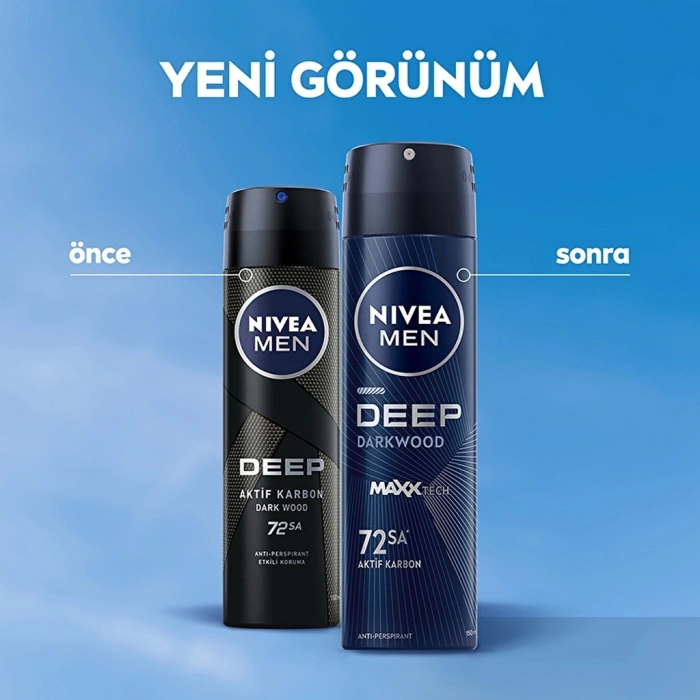 Nivea Men Erkek Sprey Deodorant Deep Dimension 150 ml