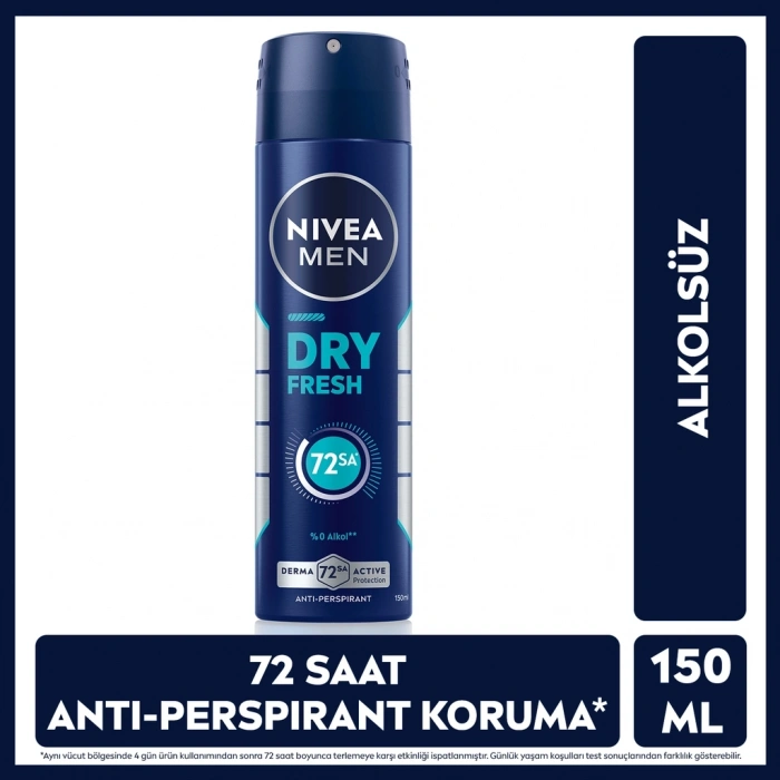 Nivea Men Erkek Sprey Deodorant Dry Fresh 150 ml