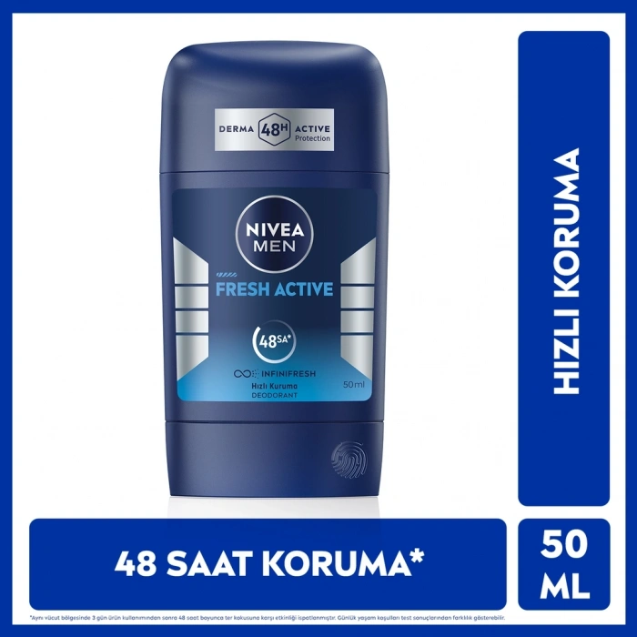 Nivea Men Erkek Stick Deodorant Fresh Active 50 ml