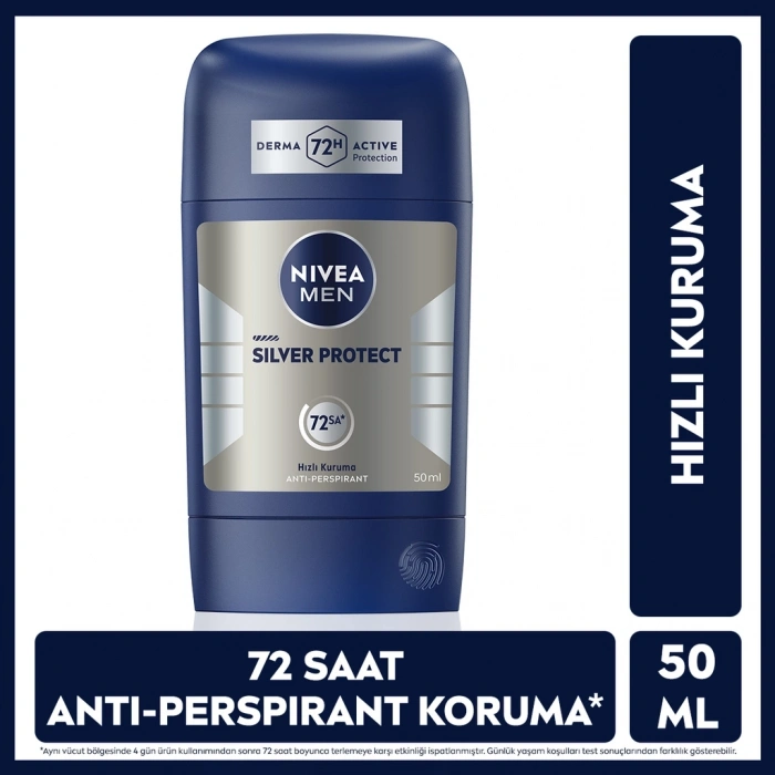 Nivea Men Erkek Stick Deodorant Silver Protect 50 ml