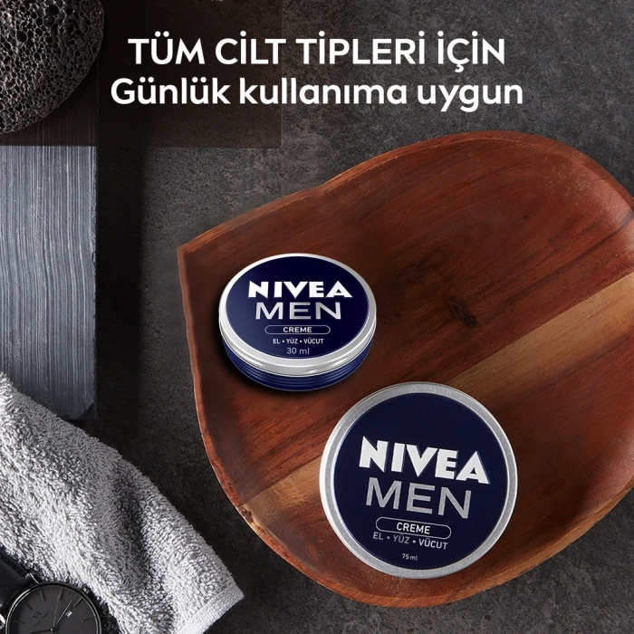Nivea Men Erkek Yoğun Nemlendirici Krem 75 ml