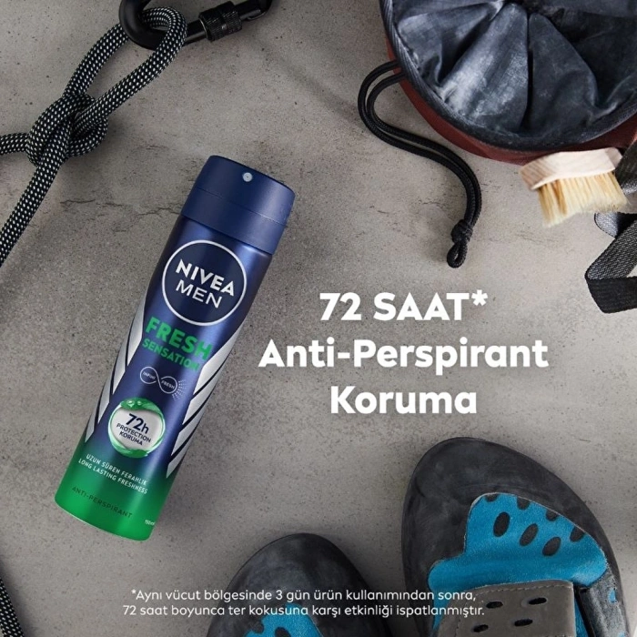 Nivea Men Fresh Sensation Erkek Deodorant Sprey 150 ml