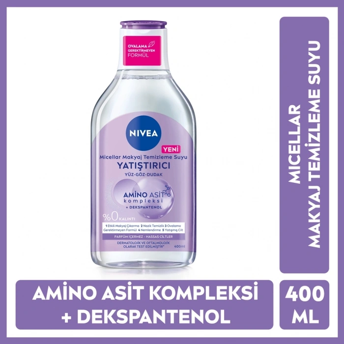 Nivea Micellar Makyaj Temizleme Suyu Yatıştırıcı 400 ml