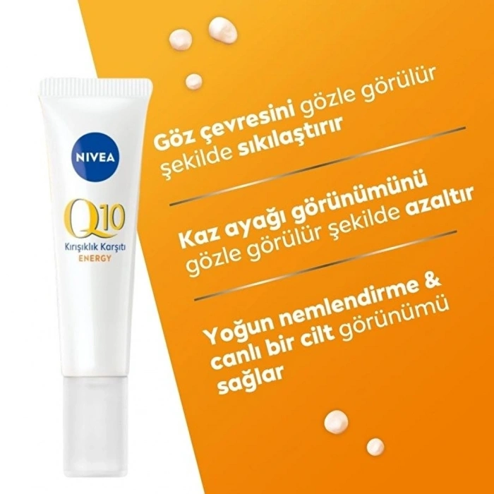 Nivea Q10 Energy C Vitamini Canlandırıcı Göz Bakım Kremi 15 ml