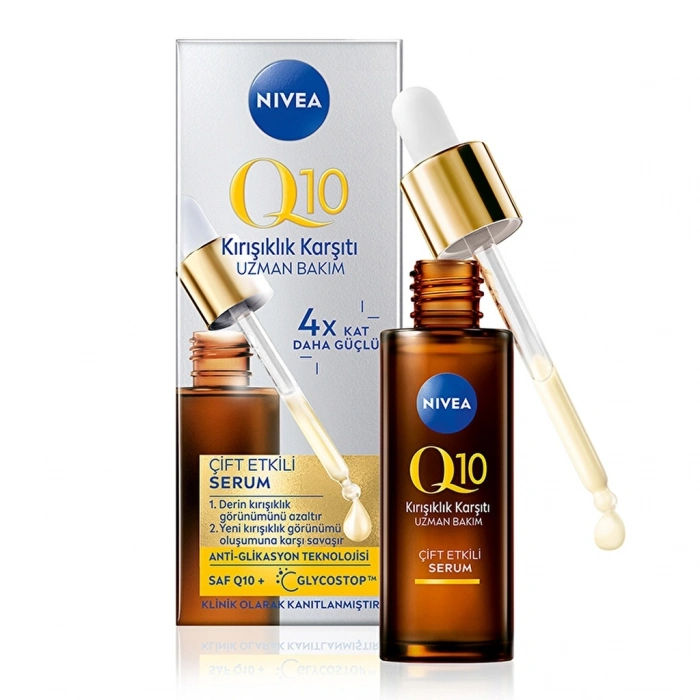 Nivea Q10 Kırışıklık Karşıtı Çift Etkili Cilt Serum 30 ml