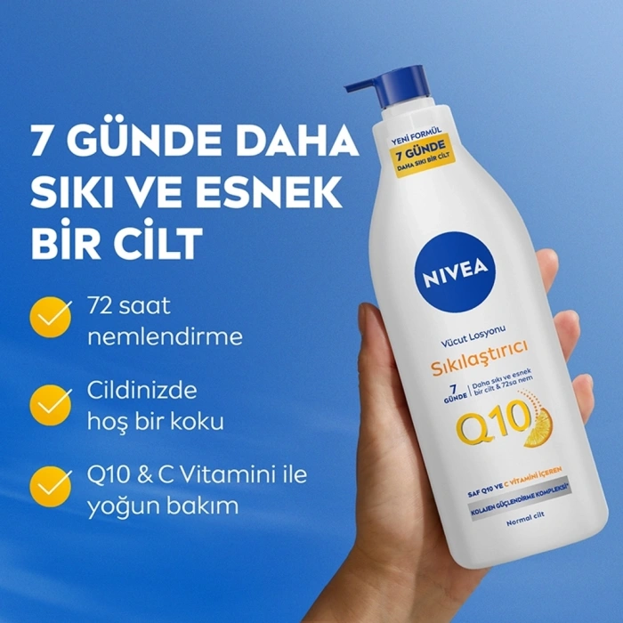 Nivea Q10 Sıkılaştırıcı Vücut Losyonu 400 ml