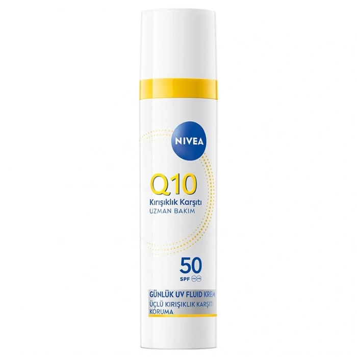Nivea Q10 SPF50 Yüksek Güneş Korumalı Kırışıklık Karşıtı Gündüz Kremi 40 ml