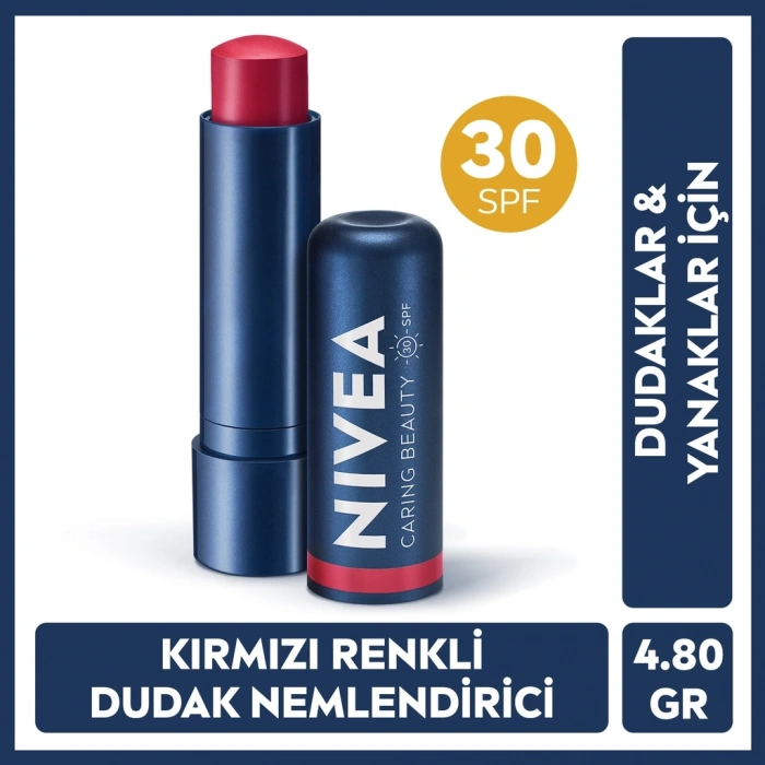 Nivea Renkli Dudak Bakım Kremi Kırmızı 4,8 gr