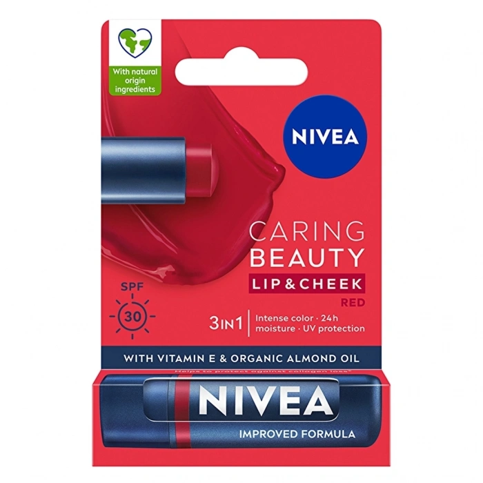 Nivea Renkli Dudak Bakım Kremi Kırmızı 4,8 gr
