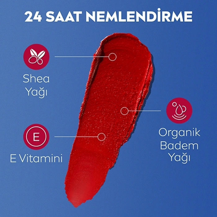 Nivea Renkli Dudak Bakım Kremi Kırmızı 4,8 gr