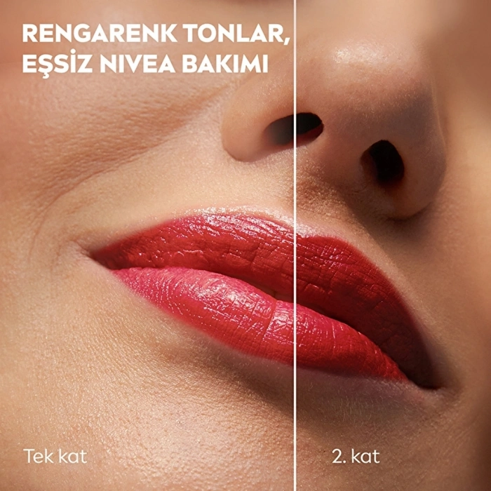 Nivea Renkli Dudak Bakım Kremi Kırmızı 4,8 gr