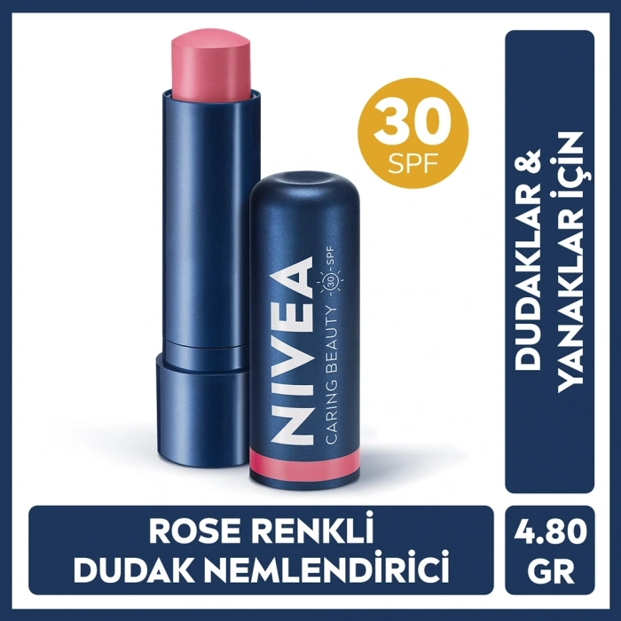 Nivea Renkli Dudak Bakım Kremi Rose 4,8 gr