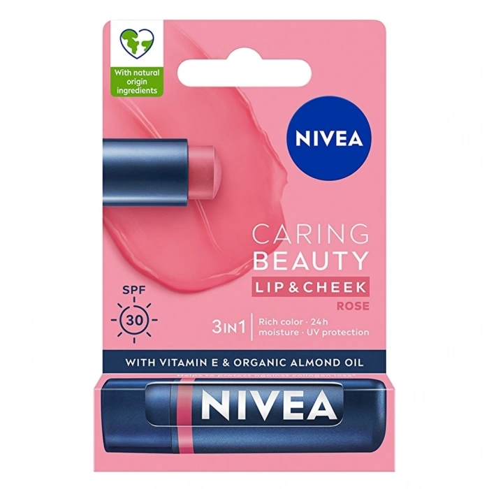 Nivea Renkli Dudak Bakım Kremi Rose 4,8 gr
