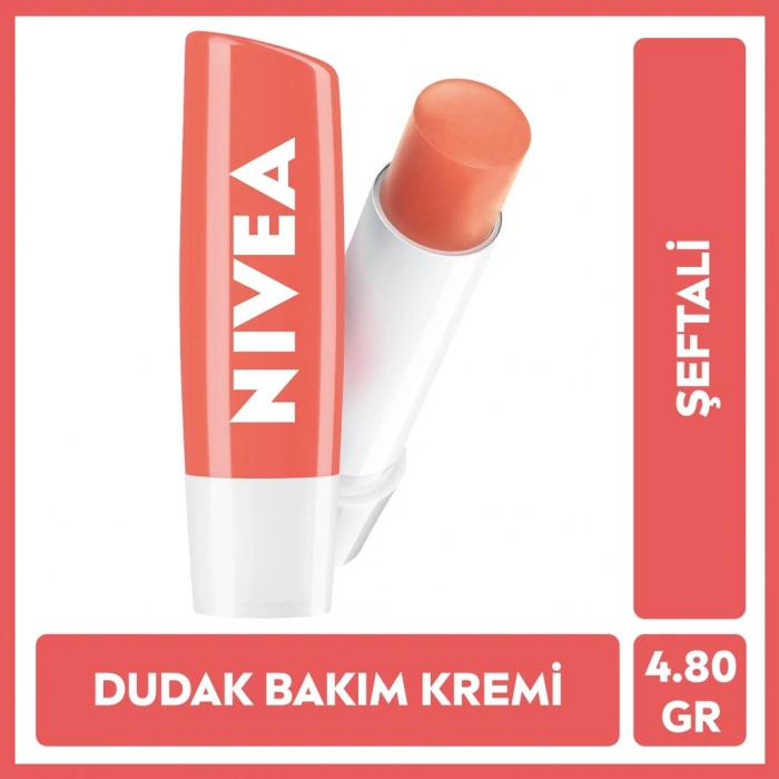 Nivea Şeftali Dudak Bakım Kremi 4,8 gr
