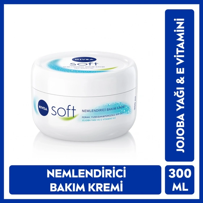 Nivea Soft Nemlendirici Bakım Kremi 300 ml