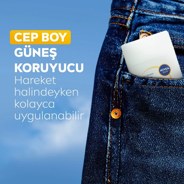 Nivea Sun 50+SPF Yüksek Güneş Korumalı Stick Yüz Güneş Kremi 15 gr