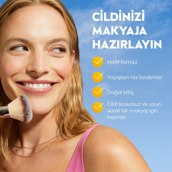Nivea Sun SPF50 2si 1 Arada UV Koruma & Pürüzsüzlük Primer Serum 30 ml