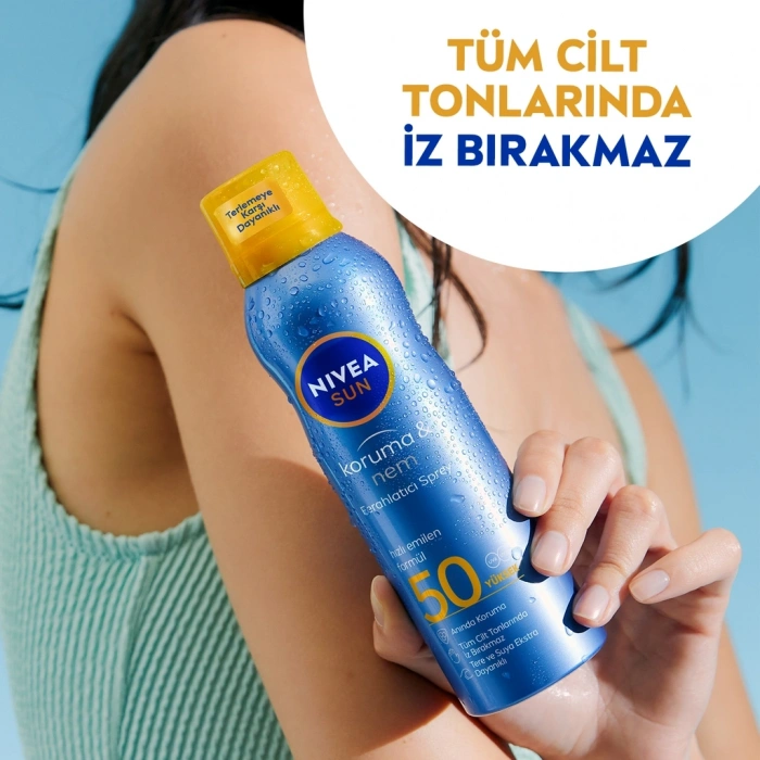 Nivea Sun SPF50 Güneş Koruyucu ve Ferahlatıcı Vücut Spreyi 200 ml