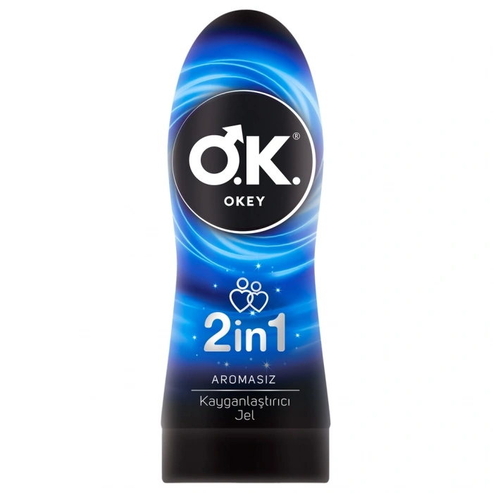 Okey 2in1 Aromasız Kayganlaştırıcı Jel 200 ml
