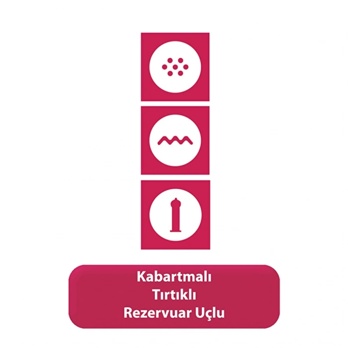 Okey Çifte Haz Prezervatif 10lu