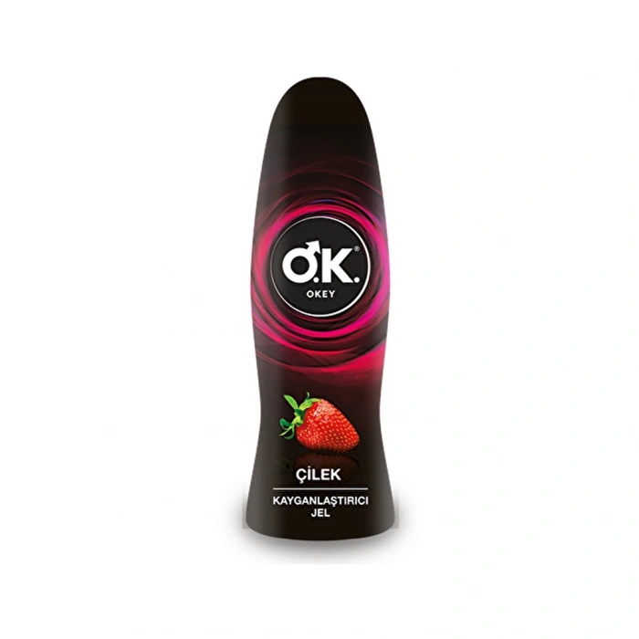 Okey Çilek Kayganlaştırıcı Jel 50 ml