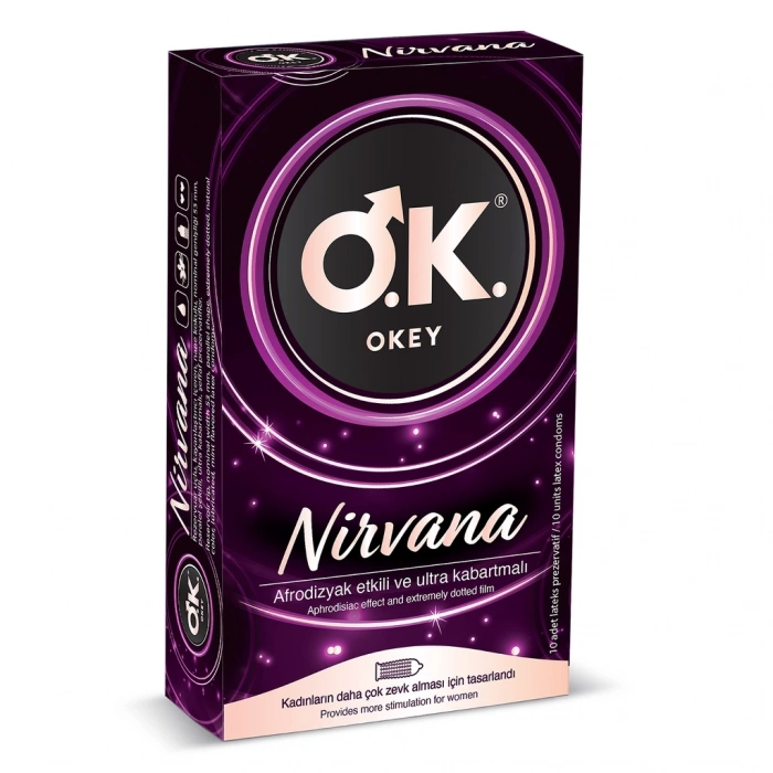 Okey Nirvana Prezervatif 10lu
