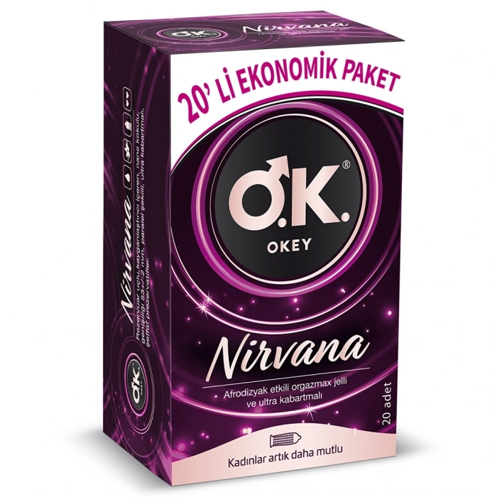 Okey Nirvana Prezervatif 20li