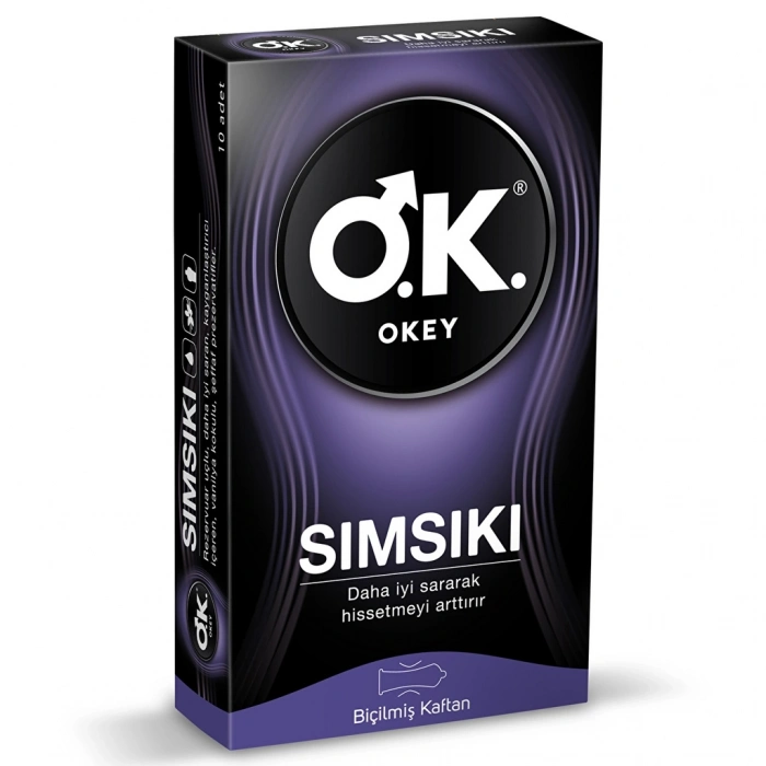 Okey Sımsıkı Prezervatif 10lu
