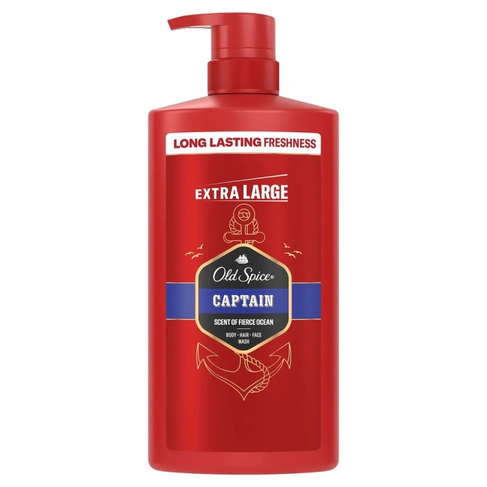 Old Spice Captain 3’ü 1 Arada Duş Jeli 800 ml