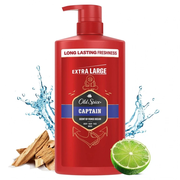 Old Spice Captain 3’ü 1 Arada Duş Jeli 800 ml