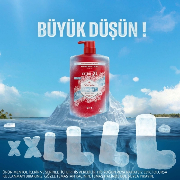 Old Spice Cold Spice 3’ü 1 Arada Duş Jeli 400 ml