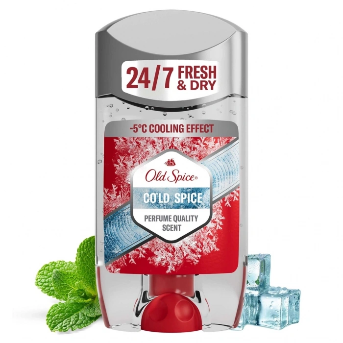 Old Spice Cold Spice Terlemeyi Önleyici Şeffaf Erkek Jel Deodorant 70 ml
