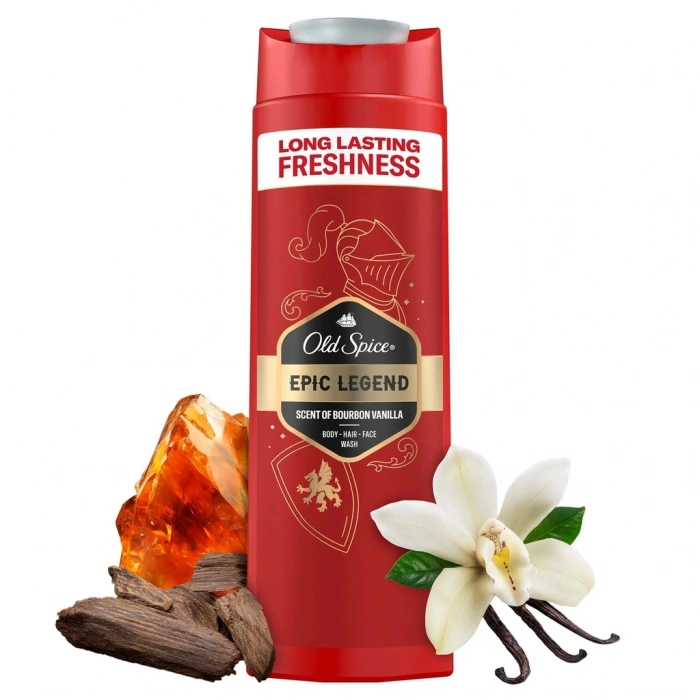 Old Spice Epic Legend Erkek Duş Jeli ve Şampuan 400 ml